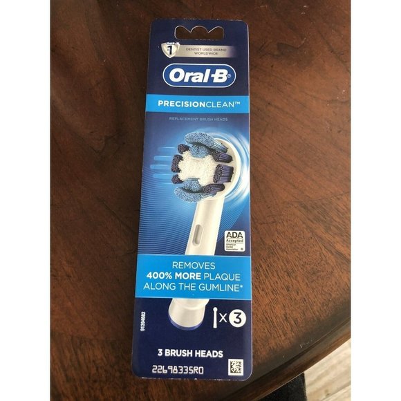 Oral-B 6905584748 Precision Clean Electric Toothbrush Replacement Brush Heads - - Picture 1 of 5